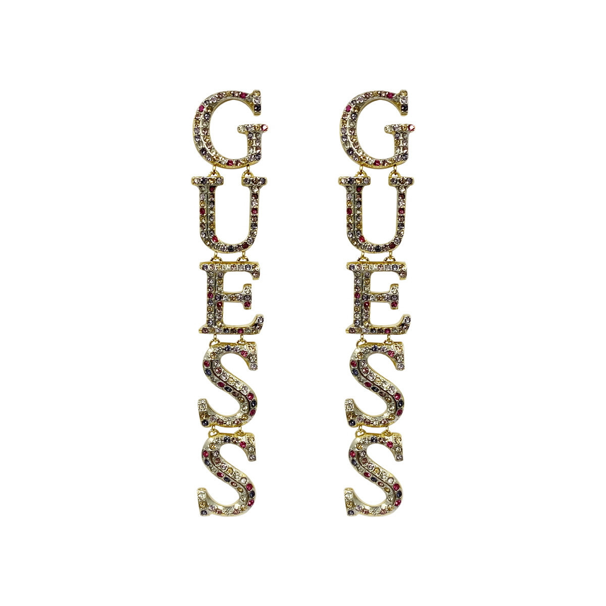 PENDIENTES GUESS CRYSTAL HARMONY