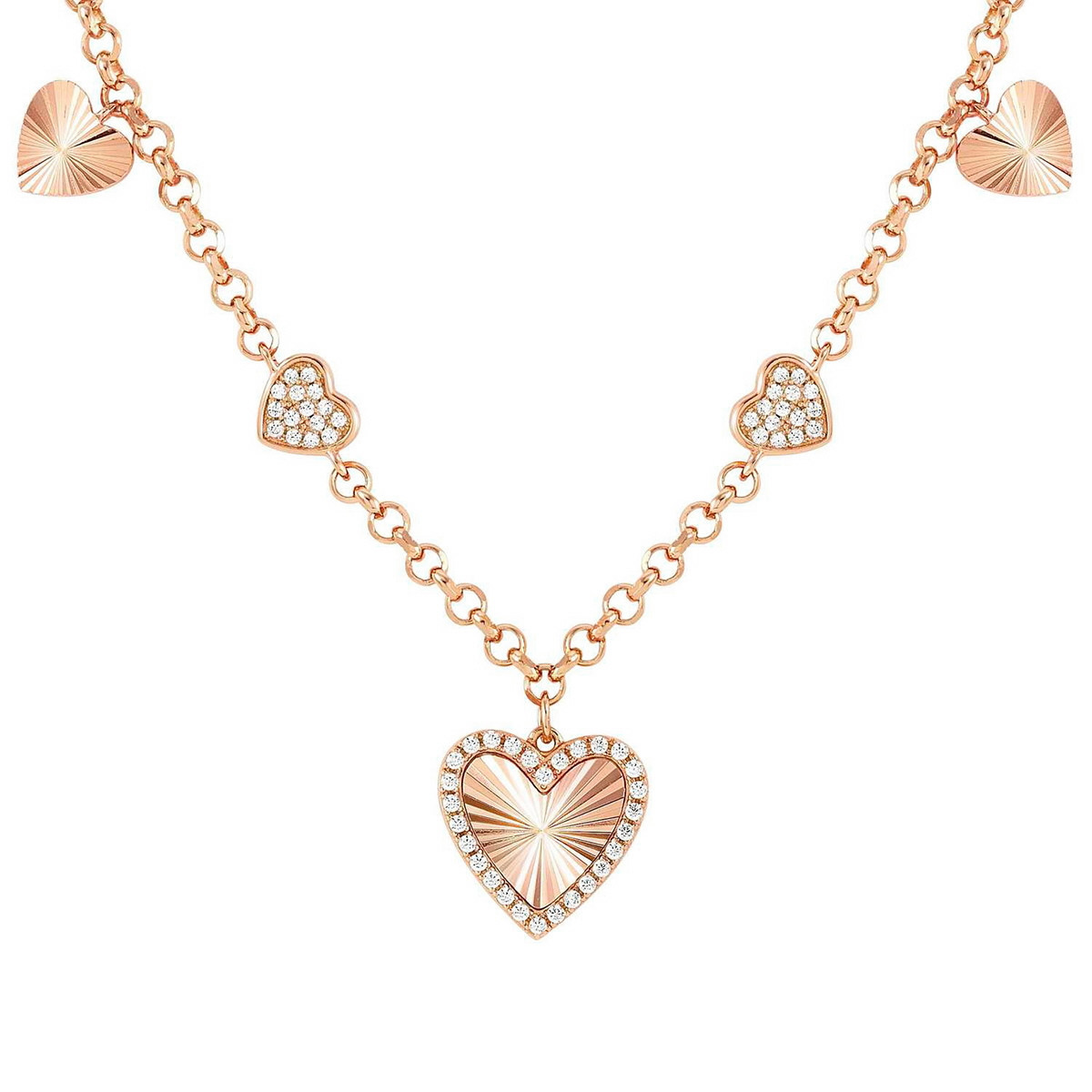 TRUEJOY NECKLACE WITH HEART CHARM