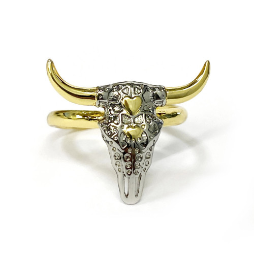 ADJUSTABLE RING RODEO BICOLOUR