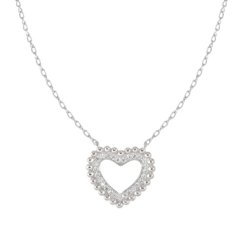 COLLAR LOVECLOUD CORAZÓN CON CUBIC ZIRCONIA