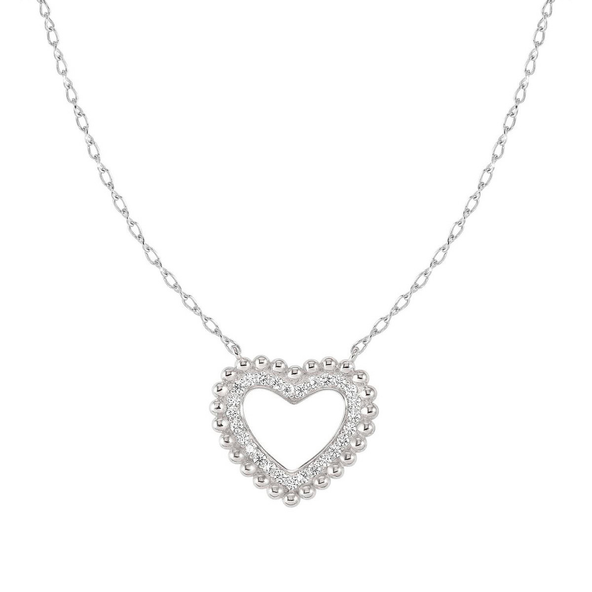 COLLAR LOVECLOUD CORAZÓN CON CUBIC ZIRCONIA