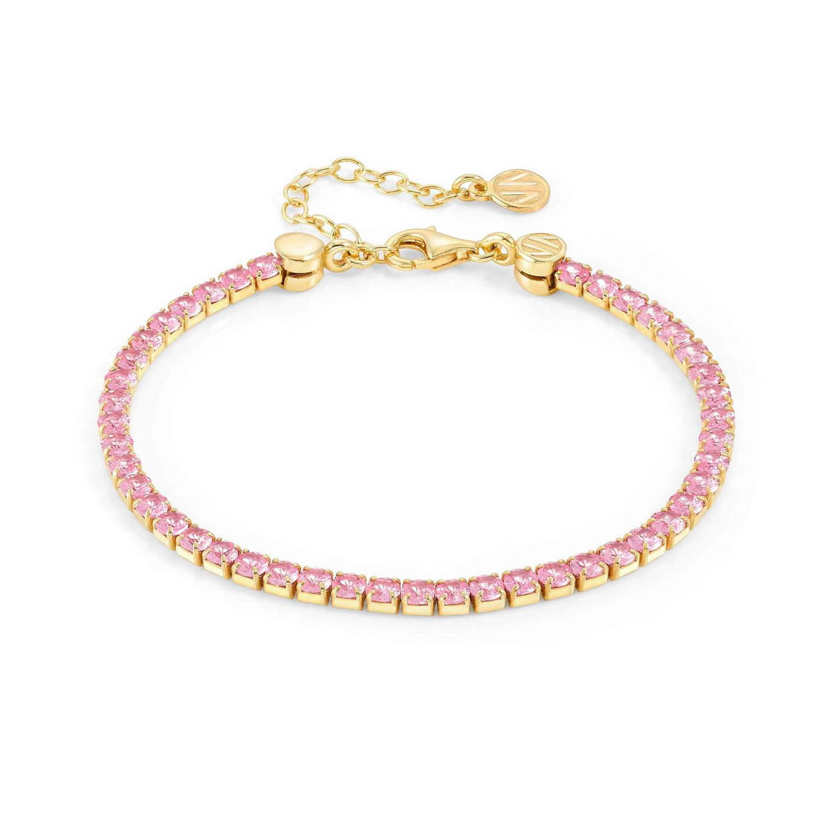 BRACELET CHIC&CHARM JOYFUL ED, PINK STONES