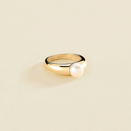 ANILLO FINO RIN1 MARGAUX -PERLA/ORO