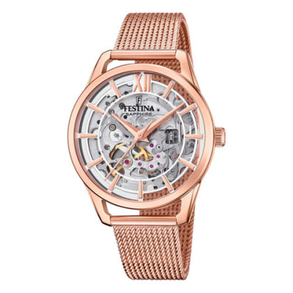 RELOJ DE MUJER FESTINA AUTOMATIC SKELETON